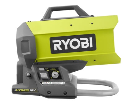 18V ONE+ HYBRID FORCED AIR PROPANE HEATER | RYOBI