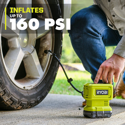 18V ONE+ HIGH PRESSURE DIGITAL INFLATOR | RYOBI