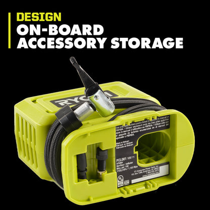 18V ONE+ HIGH PRESSURE DIGITAL INFLATOR | RYOBI