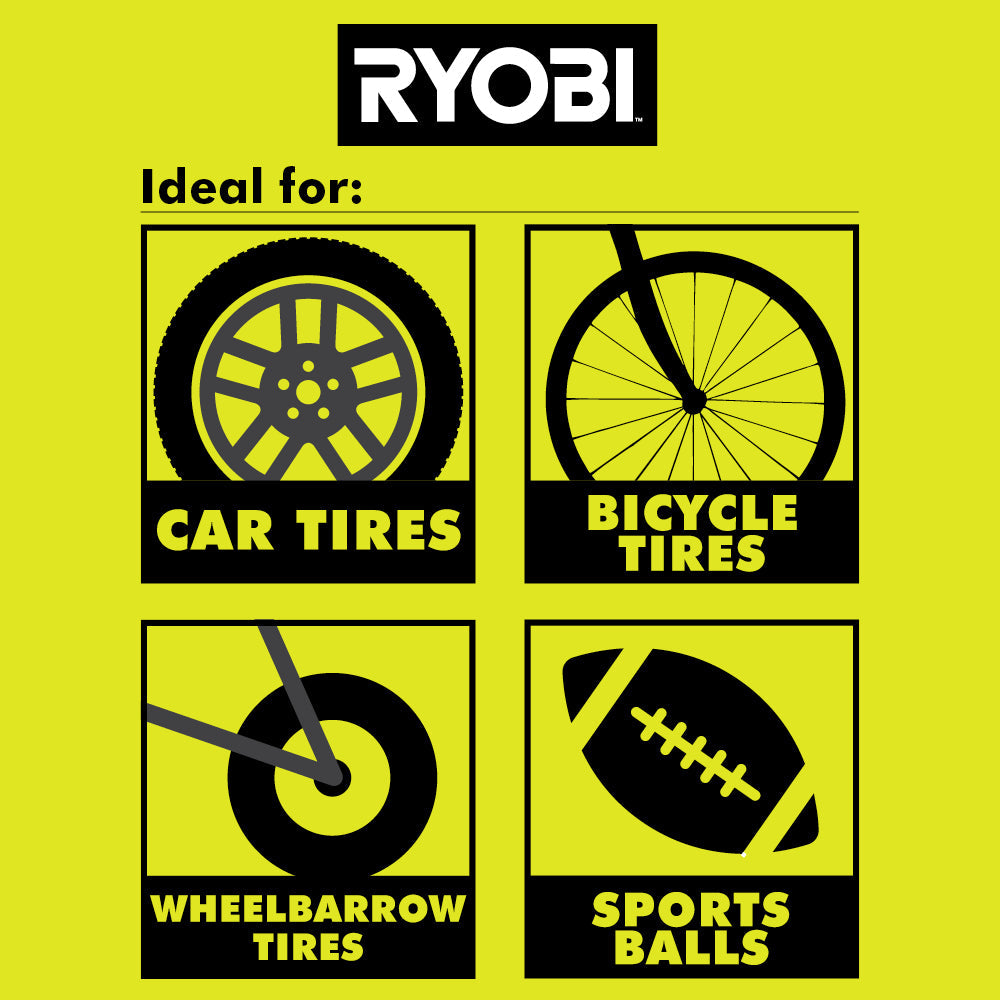 18V ONE+ HIGH PRESSURE DIGITAL INFLATOR | RYOBI