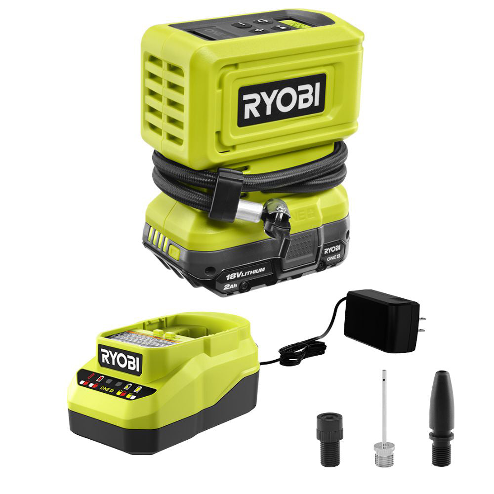 18V ONE+ HIGH PRESSURE DIGITAL INFLATOR KIT | RYOBI