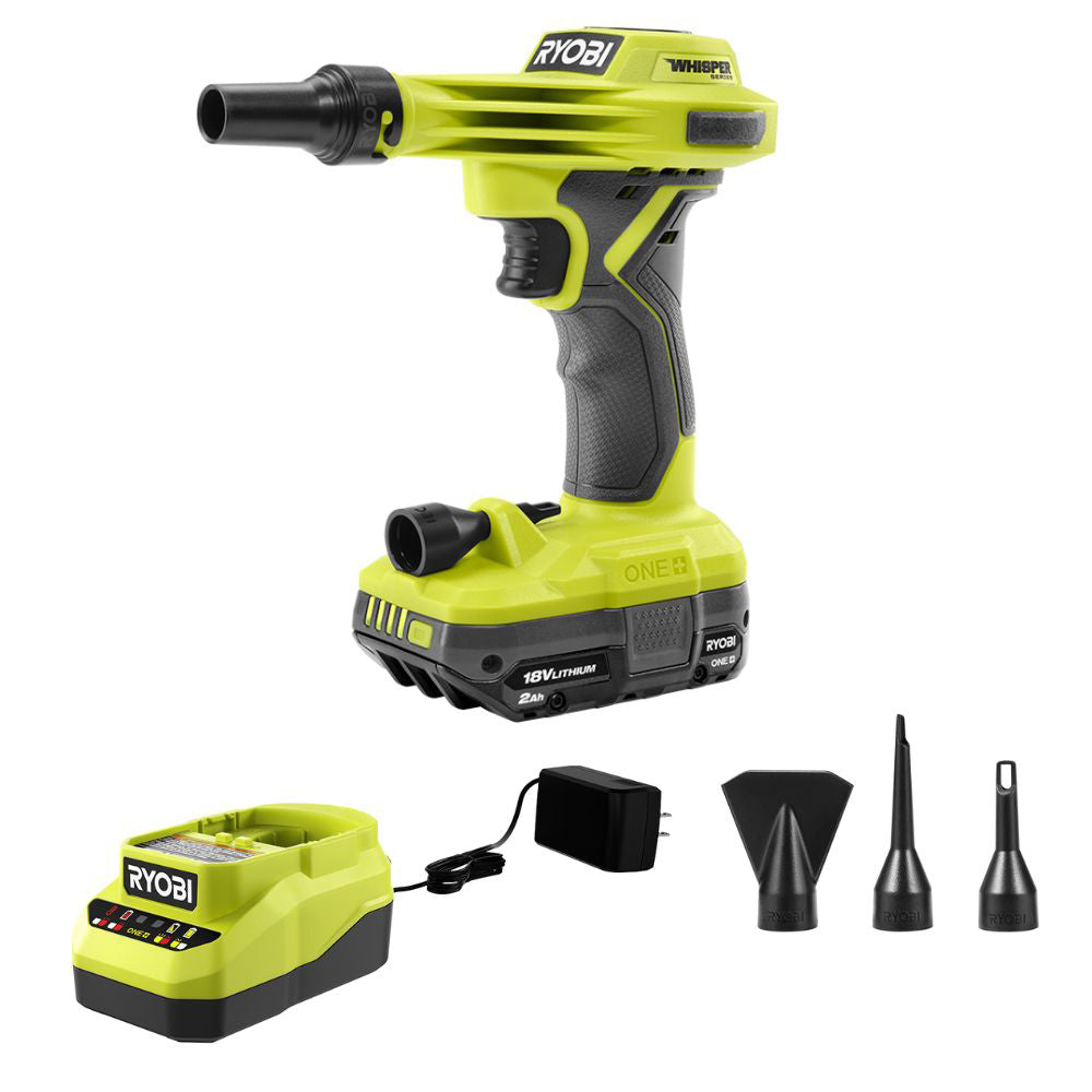 18V ONE+ WHISPER SERIES HIGH VOLUME INFLATOR KIT | RYOBI