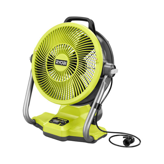 18V ONE+ 12″ HYBRID MISTING AIR CANNON FAN | RYOBI