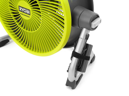 18V ONE+ HYBRID WHISPER SERIES 14″ AIR CANNON FAN KIT | RYOBI