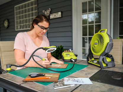 18V ONE+ HYBRID WHISPER SERIES 7.5″ FAN | RYOBI