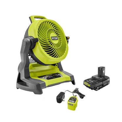 18V ONE+ WHISPER SERIES 7.5″ BUCKET TOP MISTING FAN KIT | RYOBI