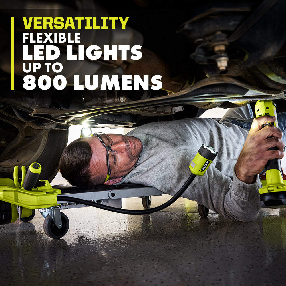 18V ONE+ DUAL FUNCTION LIGHTED CREEPER/SEAT | RYOBI