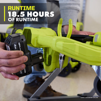 18V ONE+ DUAL FUNCTION LIGHTED CREEPER/SEAT | RYOBI