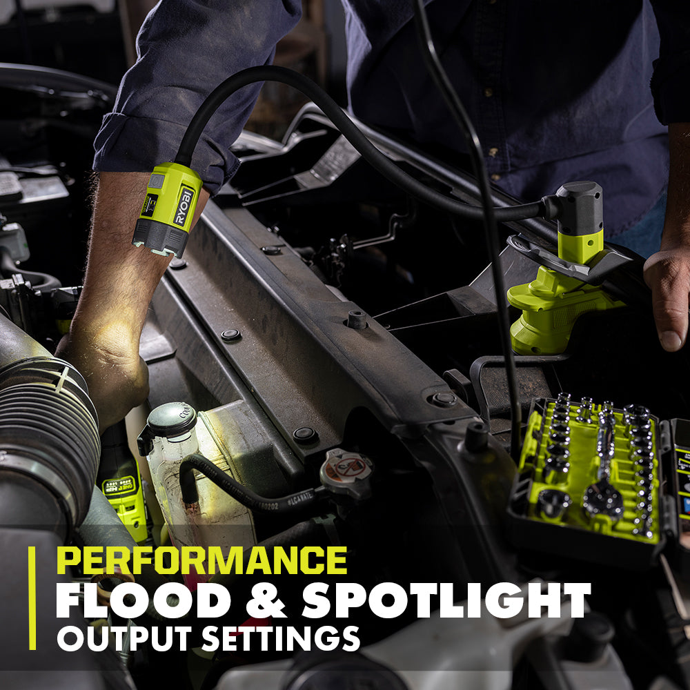 18V ONE+ FLEXIBLE LED CLAMP LIGHT | RYOBI