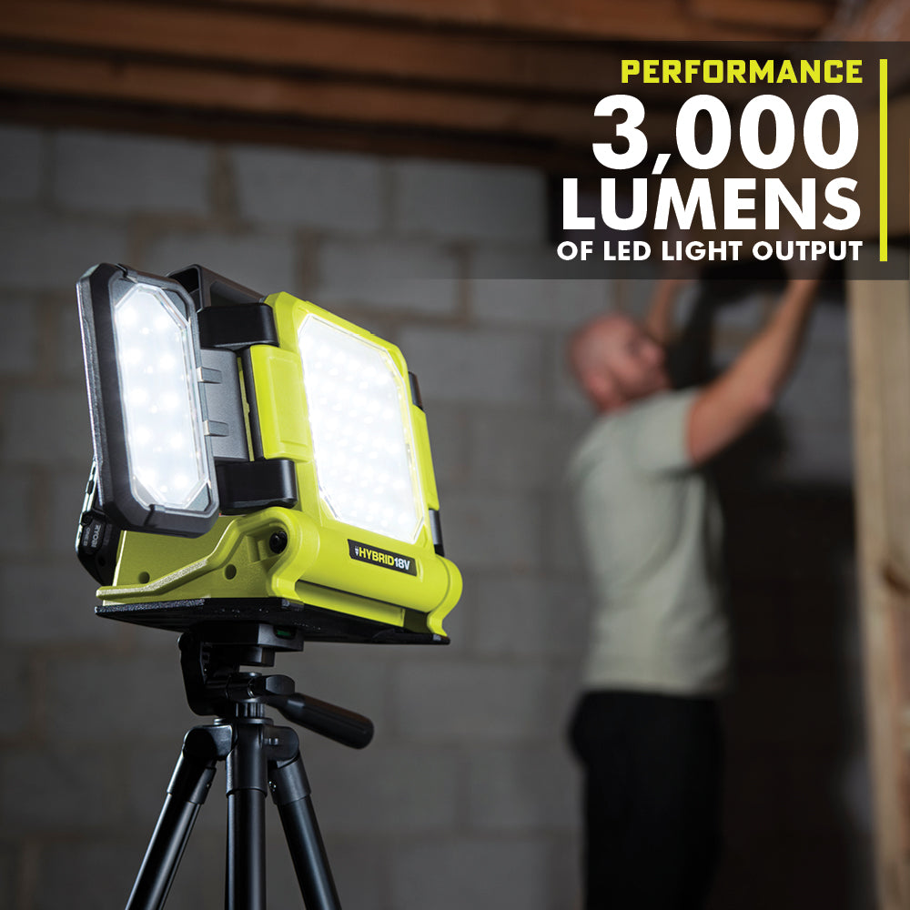 18V ONE+ HYBRID LED PANEL LIGHT | RYOBI