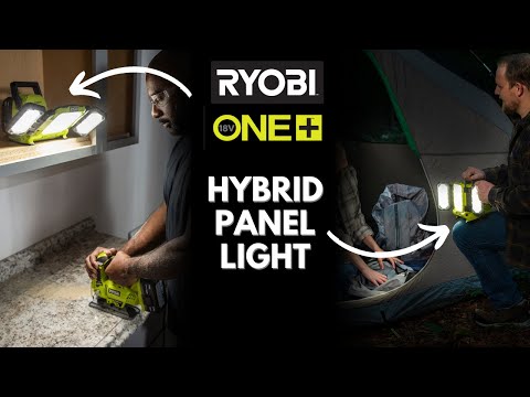 18V ONE+ HYBRID LED PANEL LIGHT | RYOBI