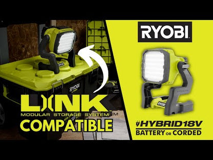 18V ONE+ HYBRID LED WORK LIGHT | RYOBI