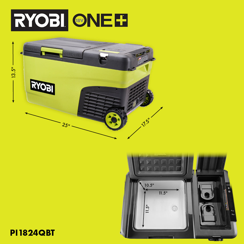 18V ONE+ 24Q HYBRID POWER COOLER | RYOBI