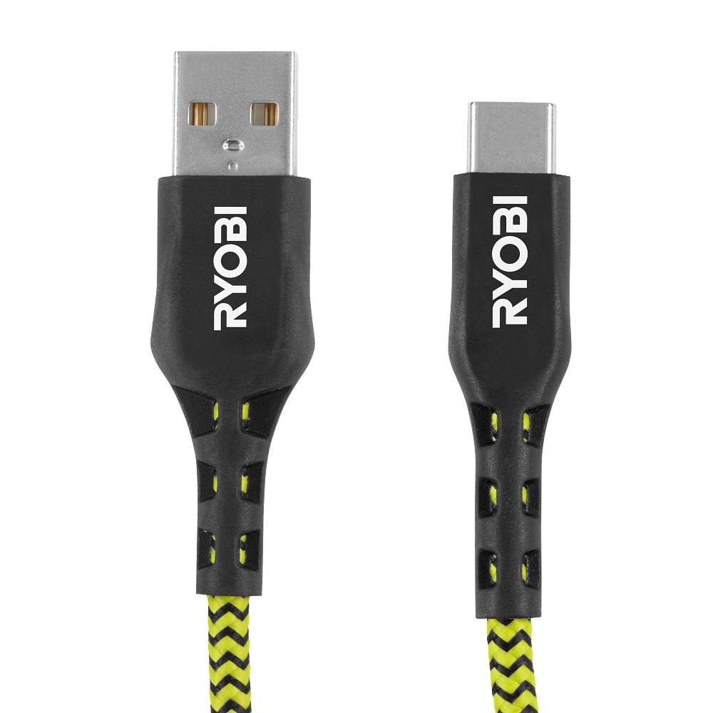 4′ & 10′ USB-A TO LIGHTNING CABLES | RYOBI