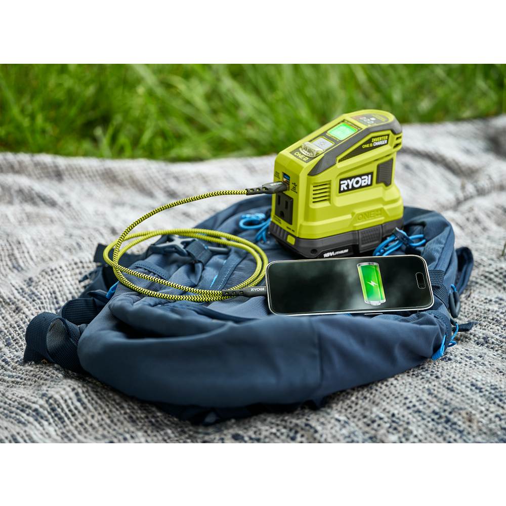 4′ & 10′ USB-A TO LIGHTNING CABLES | RYOBI