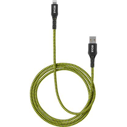 4′ & 10′ USB-A TO LIGHTNING CABLES | RYOBI