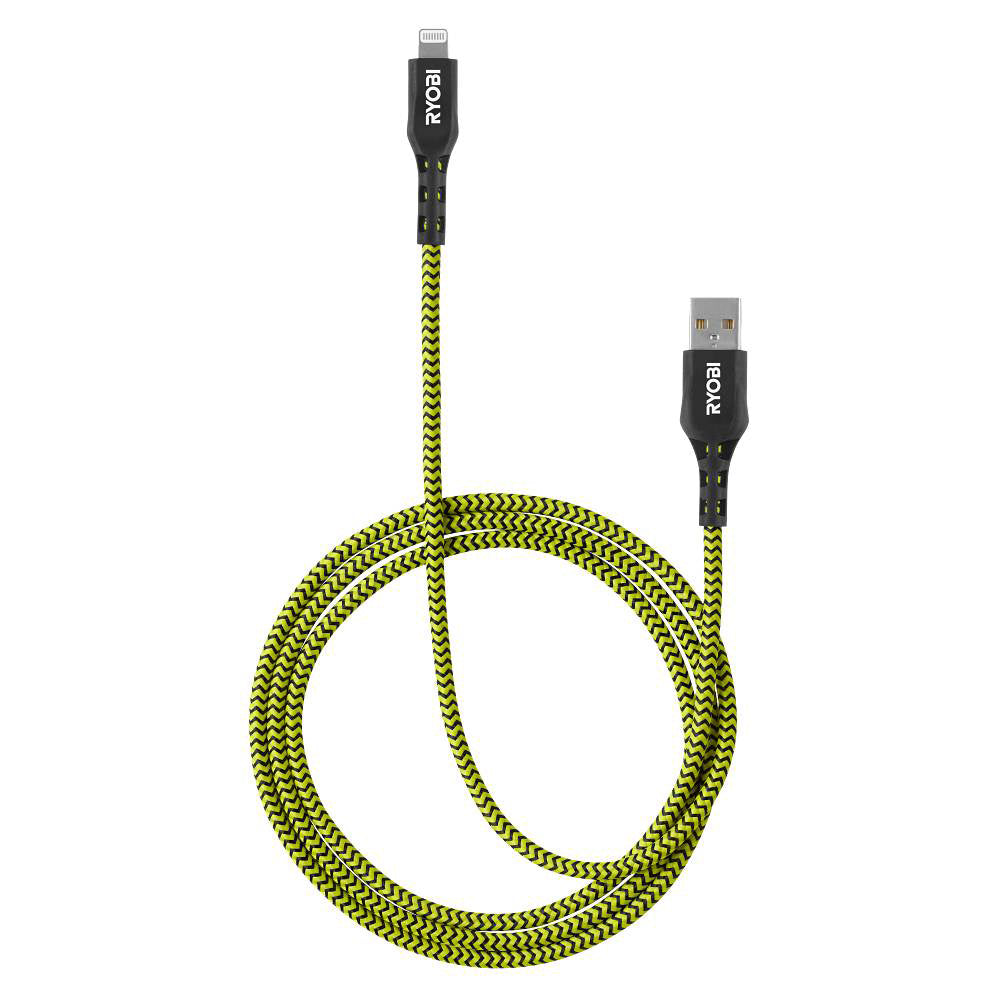4′ USB-A TO LIGHTNING CABLE | RYOBI