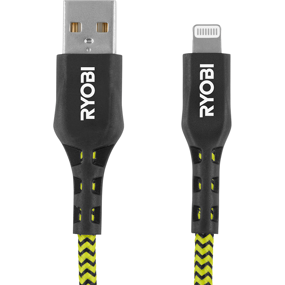 4′ USB-A TO LIGHTNING CABLE | RYOBI