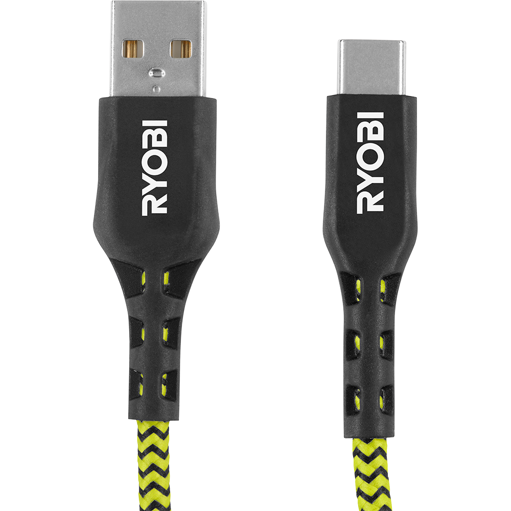 4′ USB-A TO USB-C CABLE | RYOBI