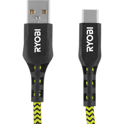 4′ USB-A TO USB-C CABLE | RYOBI