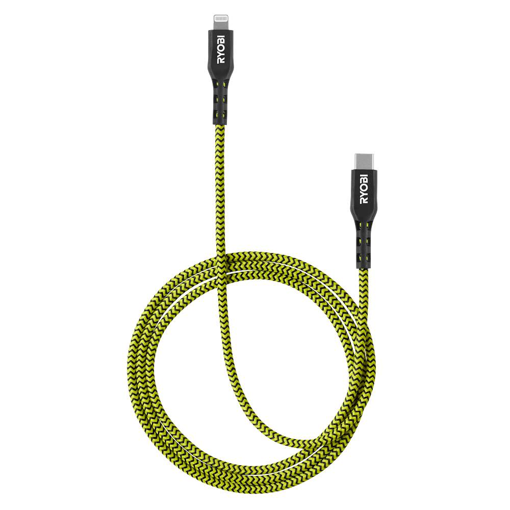 4′ USB-C TO LIGHTNING CABLE | RYOBI