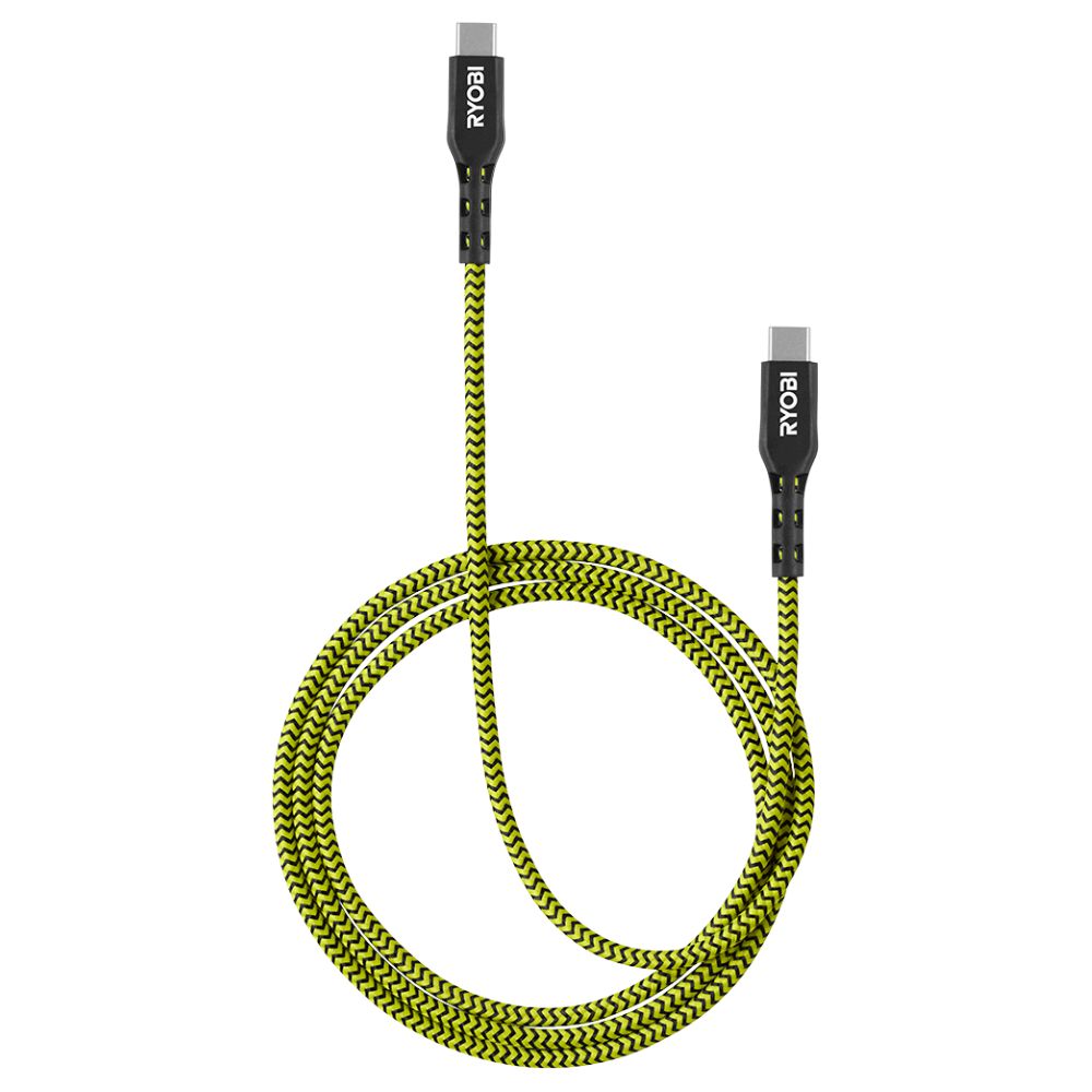 4′ USB-C TO USB-C CABLE | RYOBI