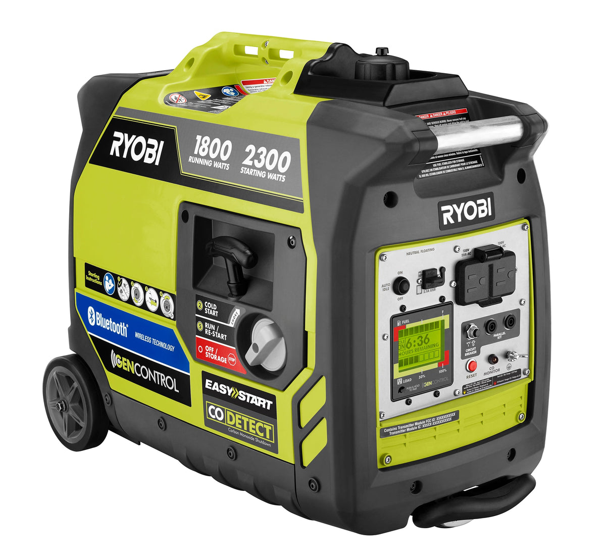 2300-WATT BLUETOOTH INVERTER GENERATOR | RYOBI