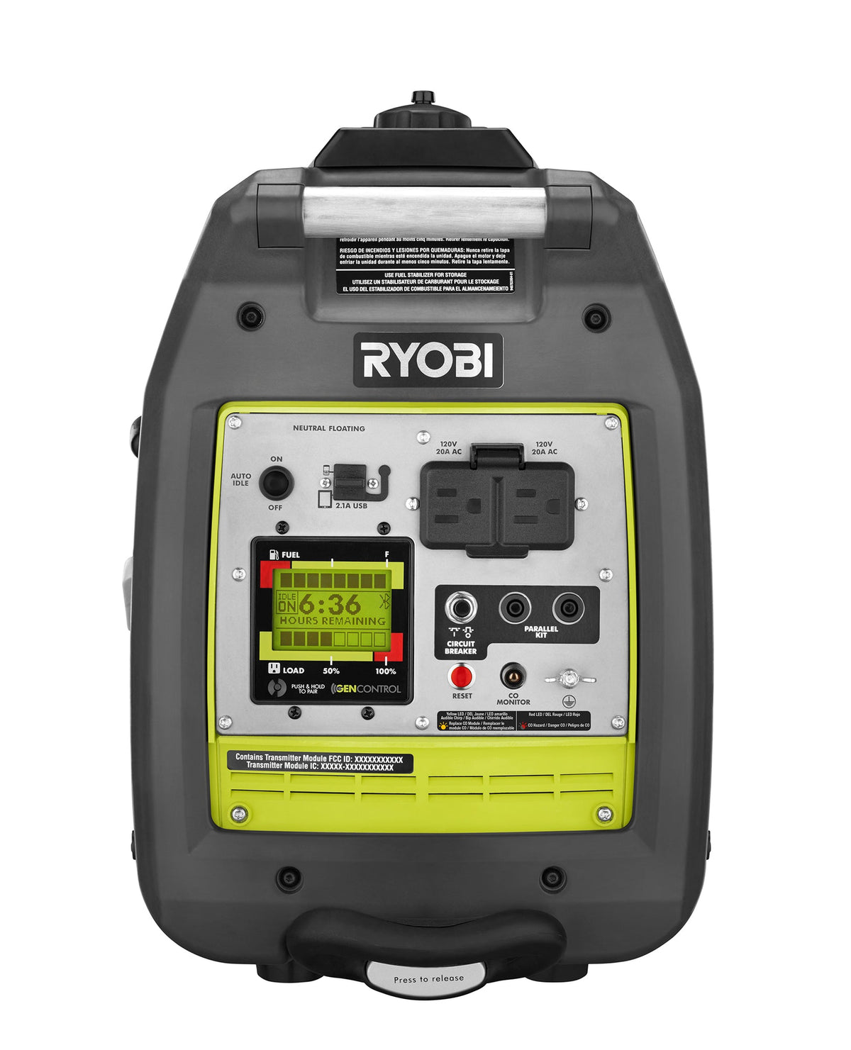 2300-WATT BLUETOOTH INVERTER GENERATOR | RYOBI