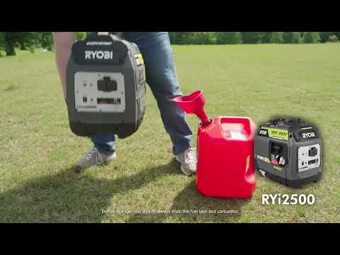2300-WATT BLUETOOTH INVERTER GENERATOR WITH 18V ONE+ ELECTRIC START | RYOBI