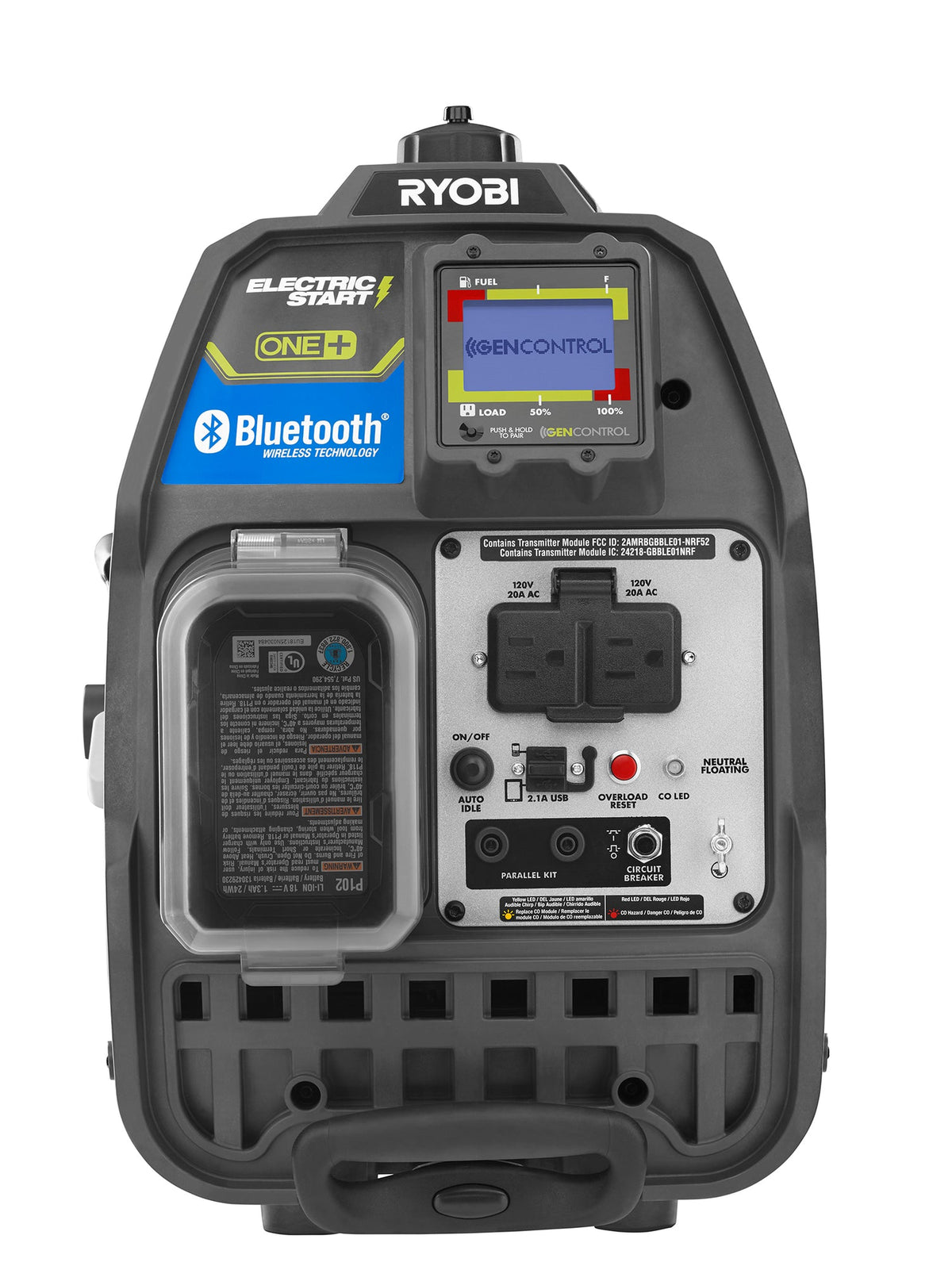 2300-WATT BLUETOOTH INVERTER GENERATOR WITH 18V ONE+ ELECTRIC START | RYOBI