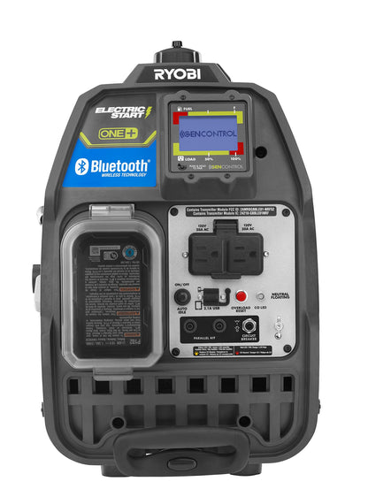 2300-WATT BLUETOOTH INVERTER GENERATOR WITH 18V ONE+ ELECTRIC START | RYOBI
