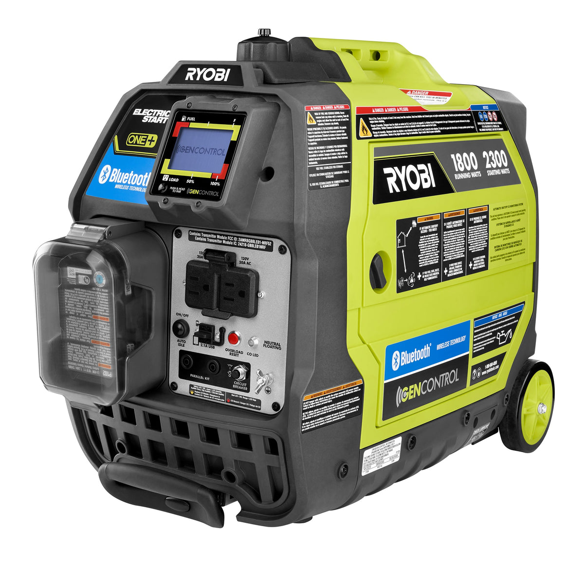 2300-WATT BLUETOOTH INVERTER GENERATOR WITH 18V ONE+ ELECTRIC START | RYOBI