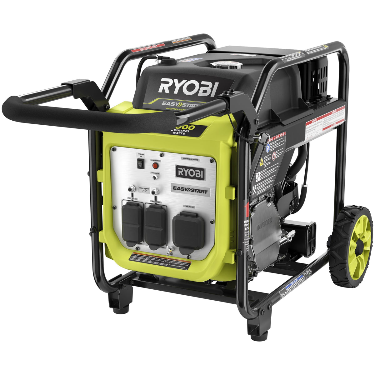 4000-WATT INVERTER GENERATOR WITH CO DETECT | RYOBI