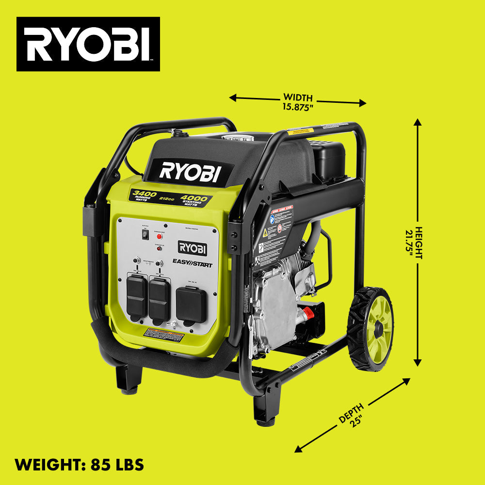 4000W INVERTER GAS GENERATOR | RYOBI