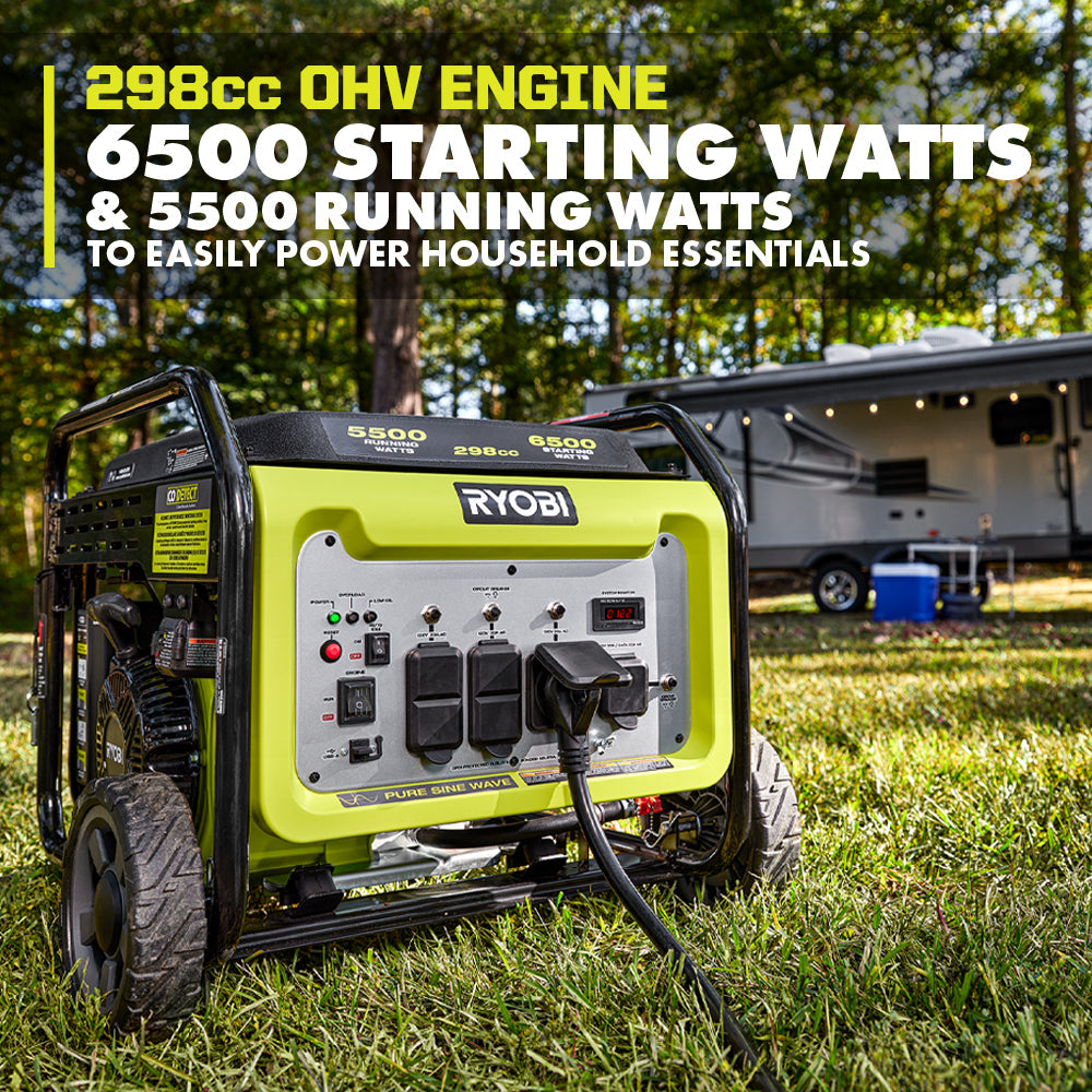 6500-WATT OPEN FRAME INVERTER | RYOBI