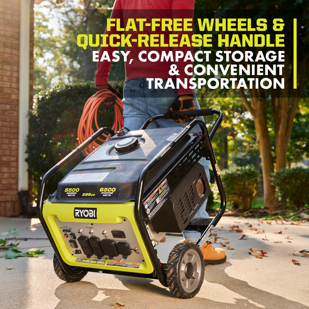6500-WATT OPEN FRAME INVERTER | RYOBI