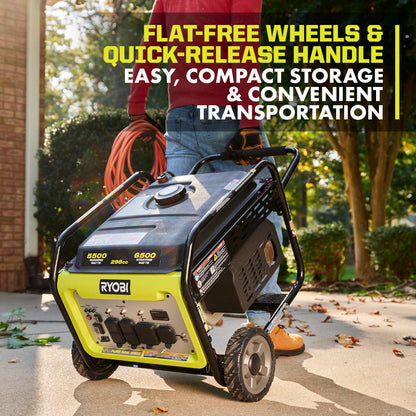6500-WATT OPEN FRAME INVERTER | RYOBI