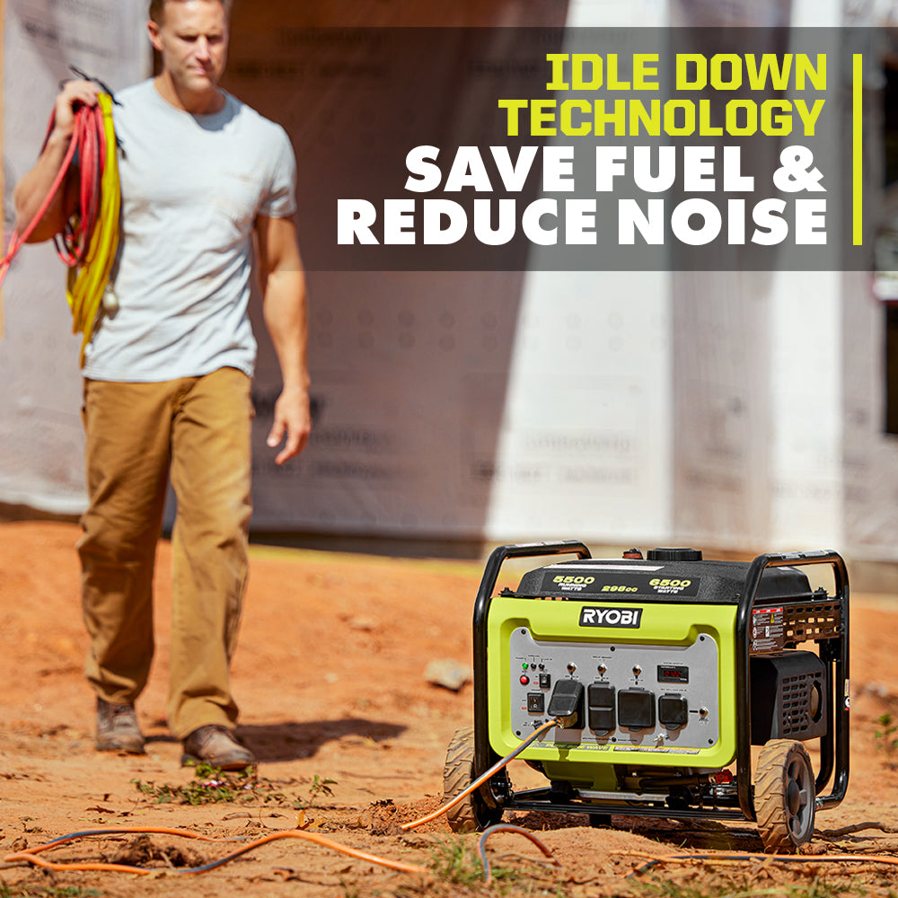 6500-WATT OPEN FRAME INVERTER | RYOBI