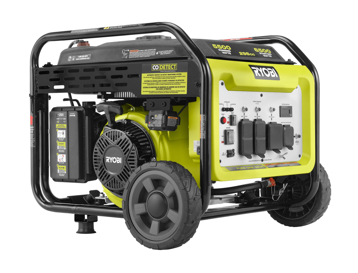 6500-WATT OPEN FRAME INVERTER | RYOBI