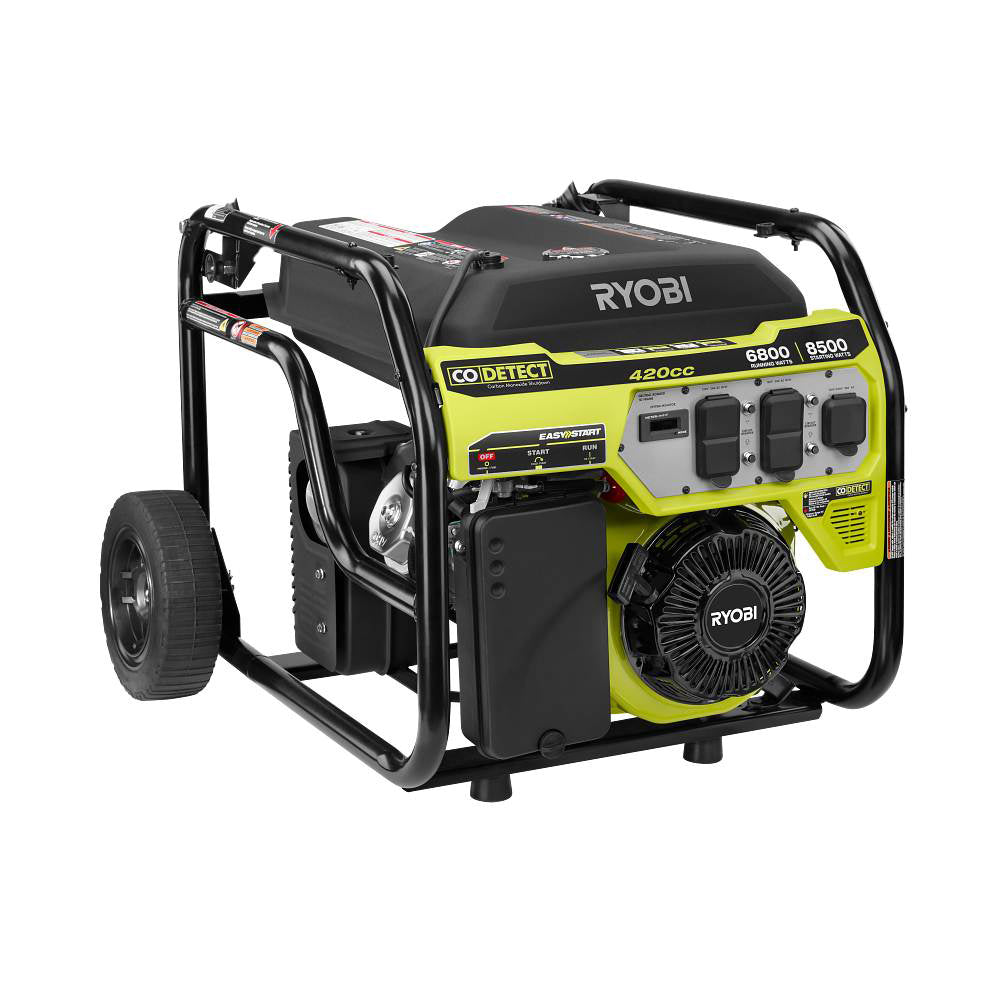 6800 WATT PORTABLE GENERATOR | RYOBI