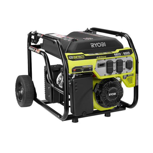 6800 WATT PORTABLE GENERATOR | RYOBI