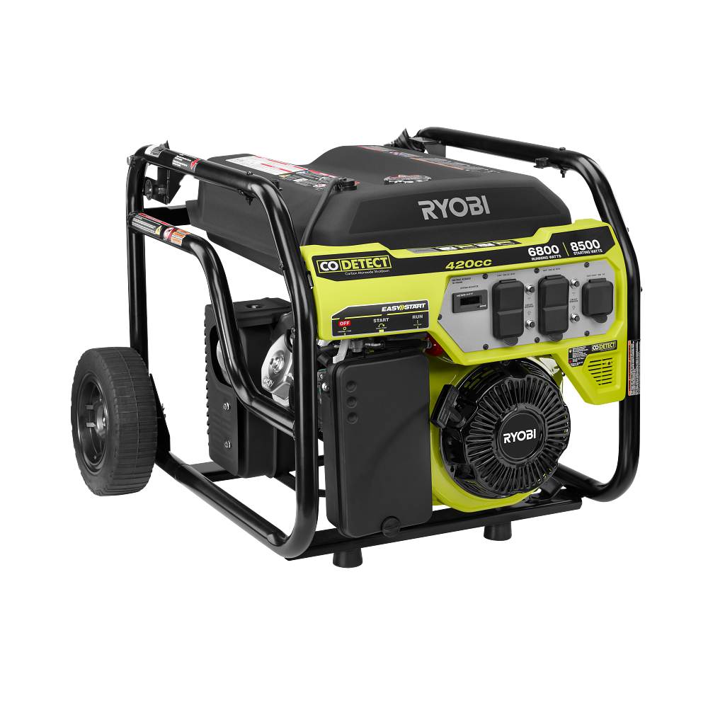 6800 WATT PORTABLE GENERATOR | RYOBI