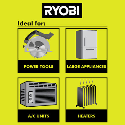 6800 WATT PORTABLE GENERATOR | RYOBI