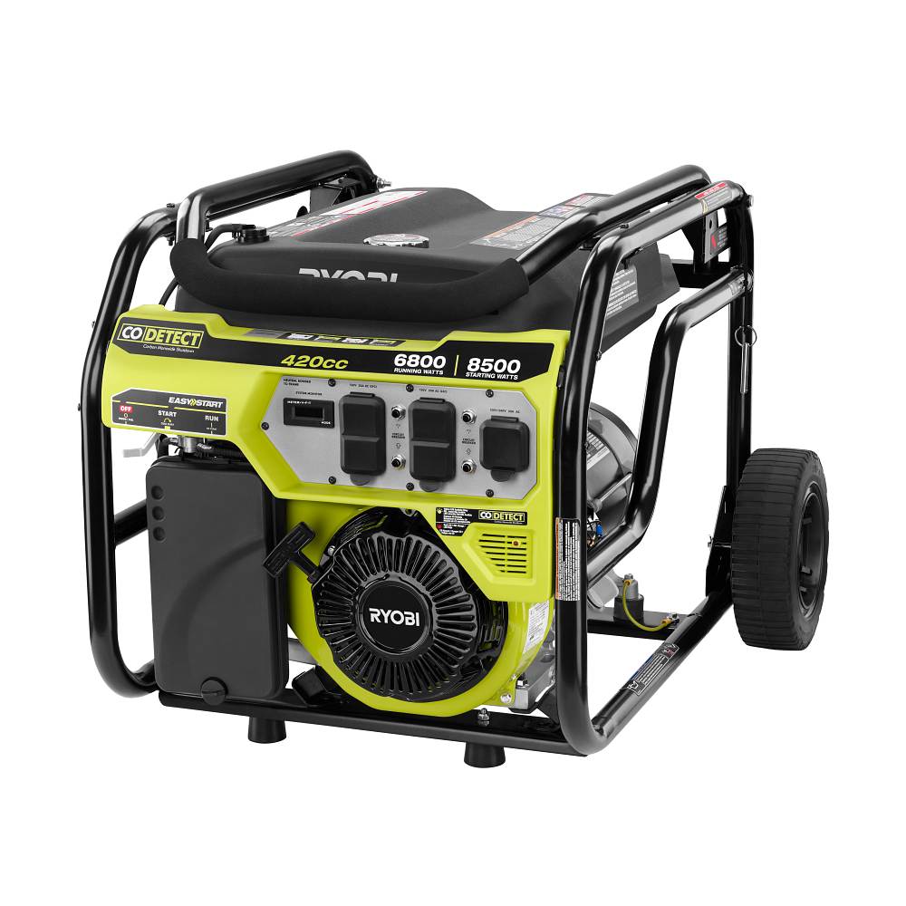 6800 WATT PORTABLE GENERATOR | RYOBI