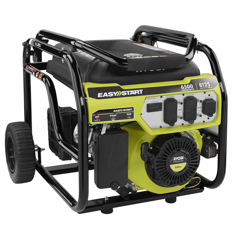 8125 WATT PORTABLE GAS GENERATOR | RYOBI