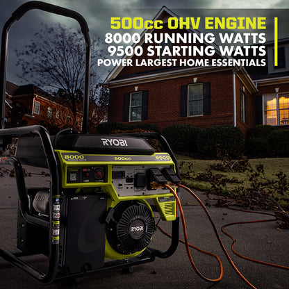 9500W PORTABLE GAS GENERATOR | RYOBI