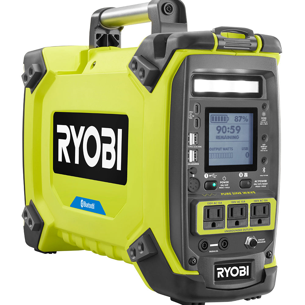 1800-WATT PORTABLE POWER STATION | RYOBI