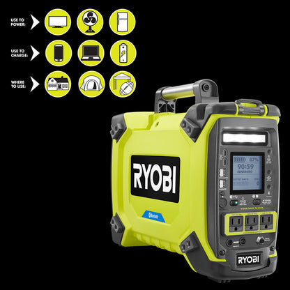 1800-WATT PORTABLE POWER STATION | RYOBI