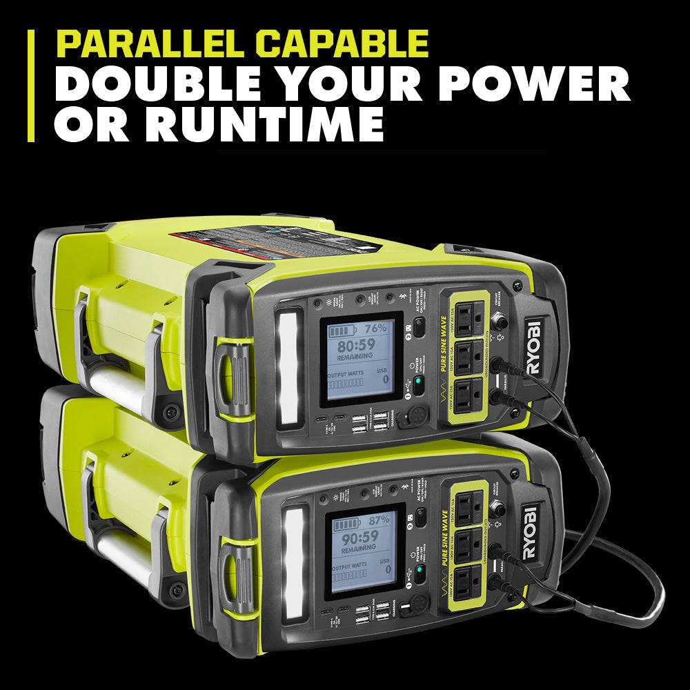 1800-WATT PORTABLE POWER STATION | RYOBI