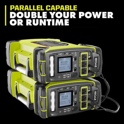 1800-WATT PORTABLE POWER STATION | RYOBI